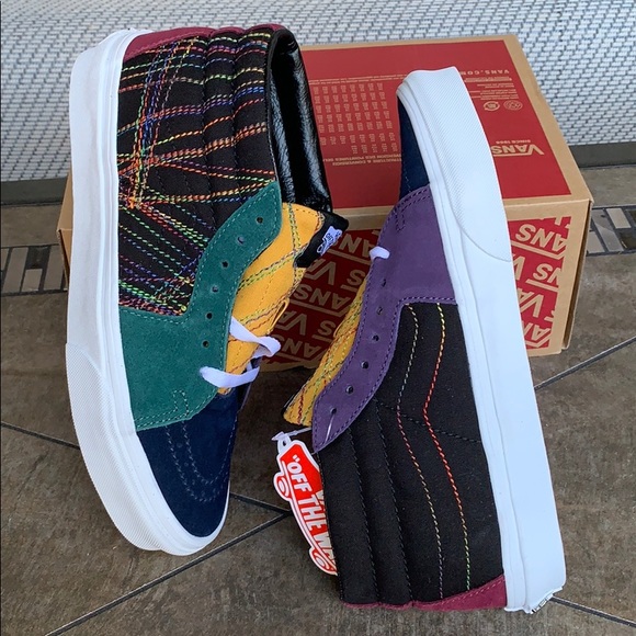 VANS SK8-Hi (Frenzy) Dark Rainbow WMNS - Picture 6 of 16